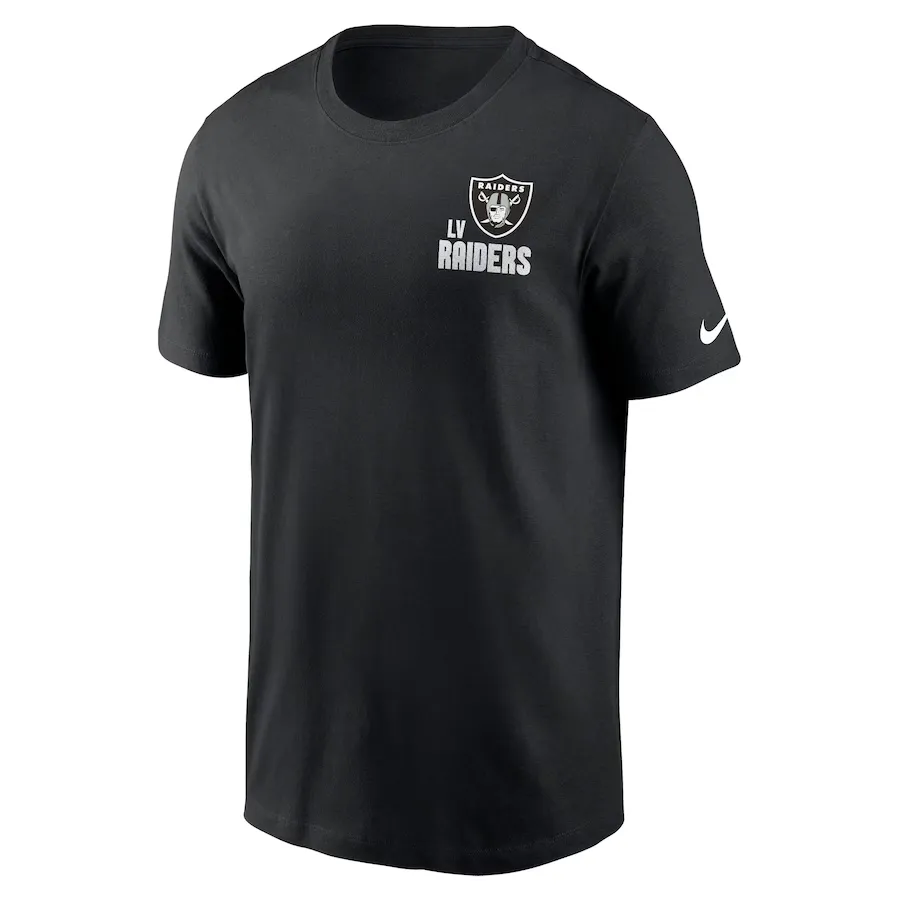 Nike Men's Las Vegas Raiders Blitz T-Shirt-Black